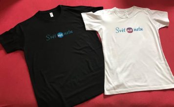 Trička s logem naší stránky
