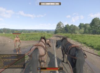 Dva hráči a vůz ve fanouškovském multiplayeru Kingdom Come: Deliverance II