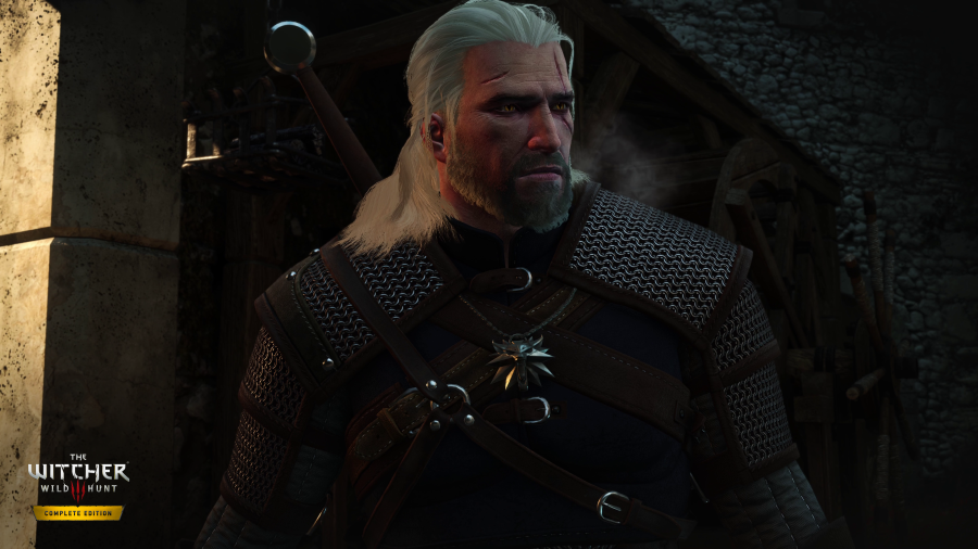 Geralt ve hře Zaklínač 3 před remasterem