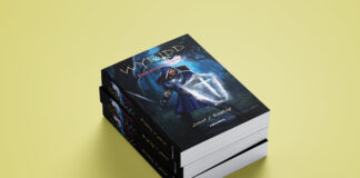 Pomozte otevřít Pekelnou bránu. Česká fantasy Wyridd hledá podporu čtenářů Vizualizace knihy Wyridd: Pekelná brána od Josefa J. Soukupa s klerikem na obálce